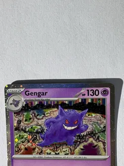 Pokemon Gengar 094/165 Cosmos Holo Rare 130 HP Stage 2 MEW EN - Image 4