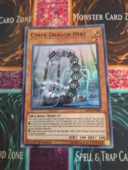 Yugioh Cyber Dragon Herz MP19-EN086 Super Rare 1st Edition Near Mint - Image 1