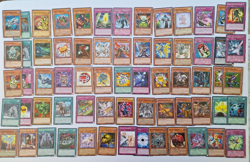 Vintage 1996 YU-GI-OHCard Lot 65+ Cards Foils Playing Board Played - Image 1