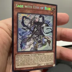 Sage With Eyes Of Blue LCKC-EN015 Unlimited SECRET RARE NM! +Bonus FREE SHIPPING - Image 2