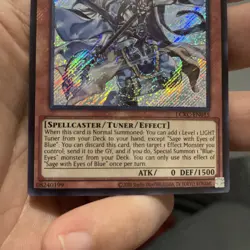 Sage With Eyes Of Blue LCKC-EN015 Unlimited SECRET RARE NM! +Bonus FREE SHIPPING - Image 4