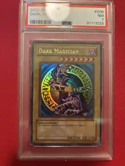 Graded 7 Vintage Dark Magician SDY-006 Starter Deck: Yugi Unlimited Edition - Image 2