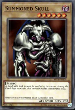 Summoned Skull Unl Ed Common YSYR-EN004 Yu-Gi-Oh! - Image 1