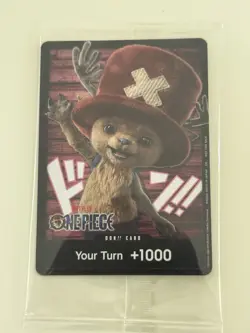One Piece TCG - Chopper Live Action Don Promo, English, Sealed - Image 1