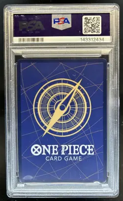 2025 One Piece Legacy of the Master Shirahoshi Super Rare #OP12-102 PSA 10 - Image 2