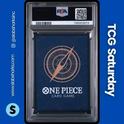 2025 ONE PIECE CARRYING ON HIS WILL #OP09-119 MONKEY D. LUFFY SP ALT ART PSA 9 - Image 2