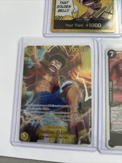 Monkey D Luffy OP15 SEC Adventure On Kami’s Island Bell Luffy Gold /black/ White - Image 2