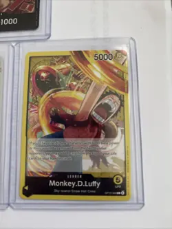 Monkey D Luffy OP15 SEC Adventure On Kami’s Island Bell Luffy Gold /black/ White - Image 4