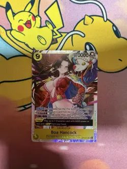 Boa Hancock OP14-112 Super Rare The Azure Sea’s Seven One Piece English NM - Image 1