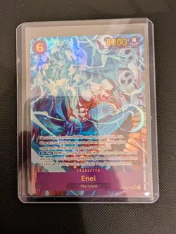 One Piece TCG - Enel (OP15-118) (Alt Art) SEC - Adventure on Kami's Island NM/M - Image 1