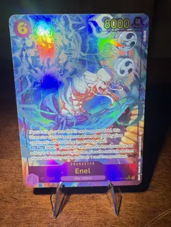 ENEL OP15-118 SEC Alt Art Adventure On Kami’s Island One Piece TCG - Image 1