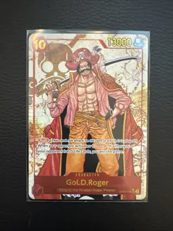 One Piece TCG _ Gol D Roger OP09-118 SEC Alt Art _ ENG - Image 1