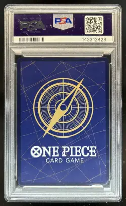 2025 One Piece Illustration Box Vol.4 Dracule Mihawk Promo #ST12-003 PSA 9 - Image 2