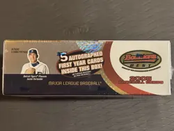 2005 Bowman's Best Baseball Hobby Box Factory Sealed - Image 3