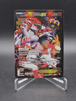 Team Magma's Groudon EX 15/34 Double Crisis Holo - LP - Image 1