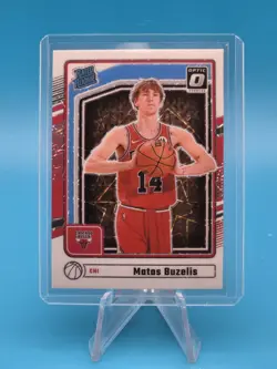 MATAS BUZELIS 2024-25 Panini Donruss Optic Preview #P-240 ROOKIE WHITE VELOCITY - Image 1