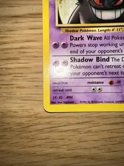 Pokemon TCG Sabrina's Gengar 29/132 Gym Challenge Non-Holo Card - Image 5