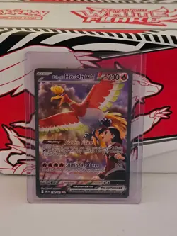 Pokemon TCG Ethan's Ho-Oh EX Card Destined Rivals 230/182 NM Condition - Image 1