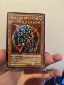 Yugioh Black Luster Soldier - Envoy of the Beginning MC2-EN004 Secret Rare LP - Image 3