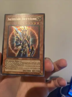 Yugioh Black Luster Soldier - Envoy of the Beginning MC2-EN004 Secret Rare LP - Image 4
