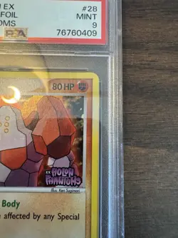 Regirock 28/110 Reverse Holo Rare Holon Phantoms Stamped Pokemon Card PSA 9 - Image 3
