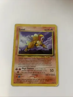 Spanish Pokemon TCG Entei Neo Revelation Card 17/64 Unlimited Rare - Image 1