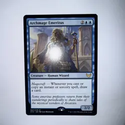 MTG - Archmage Emeritus - TDC 0145 - Tarkir Dragonstorm - Rare - Magic - Image 2