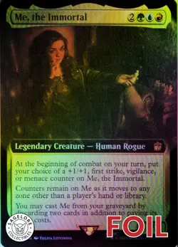 Me, the Immortal (Extended Art) - Doctor Who (430) - NM Foil - Image 1