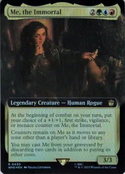 Me, the Immortal (Extended Art) - Doctor Who (430) - NM Foil - Image 2