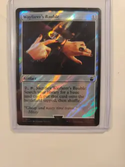 MTG Surge Foil Magic The Gathering Wayfarer’s Bauble Artifact Dr. Who Commander - Image 5