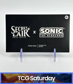 MAGIC THE GATHERING SECRET LAIR DROP SERIES X SONIC THE HEDGEHOG SEALED PACK - Image 1