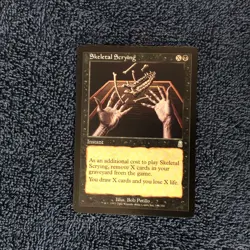 ODYSSEY Skeletal Scrying uncommon Magic the Gathering Unplayed Near mint to mint - Image 3