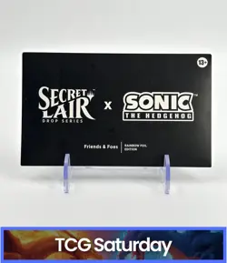 MAGIC THE GATHERING SECRET LAIR DROP SERIES X SONIC THE HEDGEHOG SEALED PACK - Image 1