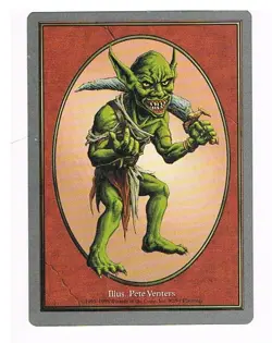 MTG TOKEN Goblin Unglued NM Near Mint Unplayed - Image 1