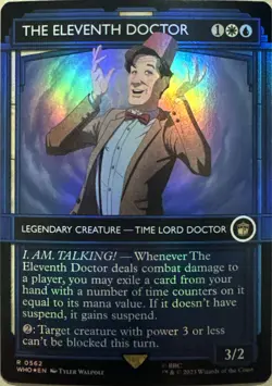 The Eleventh Doctor (Showcase) Holo R Universes Beyond: Doctor Who 562 NM - Image 1