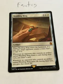 Magic the Gathering Wedding Ring Mythic NM Dr Who Ships Same Day - Image 1