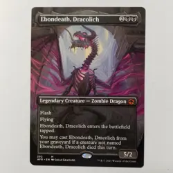 Ebondeath, Dracolich (Borderless) Adventures in the Forgotten Realms Regular - Image 1