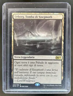 2015 Magic MTG Italian Urborg, Tomb of Yawgmoth Core Set #248/269 - Image 1