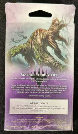 Magic the Gathering MTG 2012 Dark Ascension INTRO Deck Grave Power SEALED - Image 4