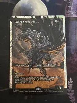 Super Shredder (Showcase) (Fracture Foil) Teenage Mutant Ninja Turtles Foil - Image 1