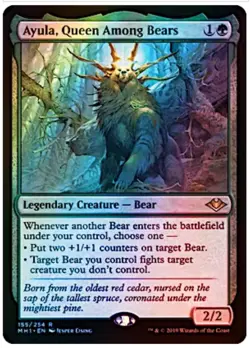 Ayula, Queen Among Bears Modern Horizons Foil- NM/M - Image 1
