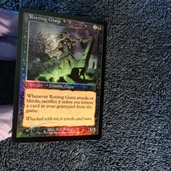 ROTTING GIANT foil uncommon Odyssey Magic the Gathering Unplayed Near MInt - Image 5