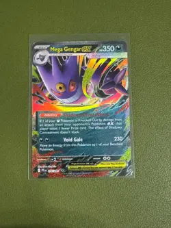 Mega Gengar EX RR 056/094 Phantasmal Flames Pokemon English - Image 1