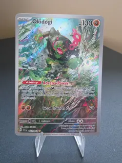 Pokemon TCG: Okidogi 074/064 Illustration Rare Holo Sv: Shrouded Fable - Image 1