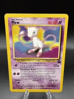 Pokemon TCG New #8 Black Star Promo Rare, WoTC, LP - Image 1