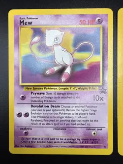 Pokemon TCG New #8 Black Star Promo Rare, WoTC, LP - Image 4