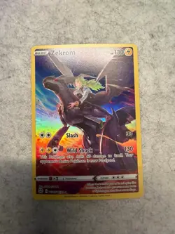 Pokemon TCG: Zekrom Holo Brilliant Stars Trainer Gallery TG 05/30 - Image 1