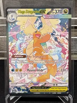 Pokemon TCG Ascended Heroes Mega Dragonite ex 290/217 Special Illustration Rare - Image 1