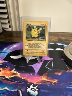 Pokemon Pikachu 1st Edition Jungle 60/64 Red Cheeks 1999 WOTC * Excellent * - Image 1