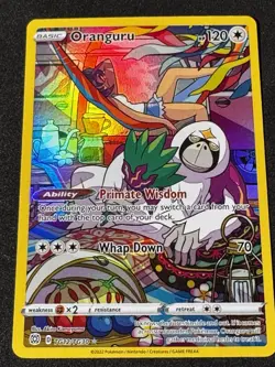 Oranguru TG12/TG30 – Trainer Gallery Holo – 2022 Pokemon TCG Brilliant Stars NM - Image 1